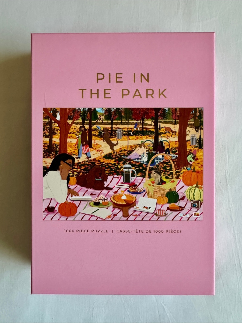 Hobbry Pie in the Park 1000-Piece Jigsaw Puzzle